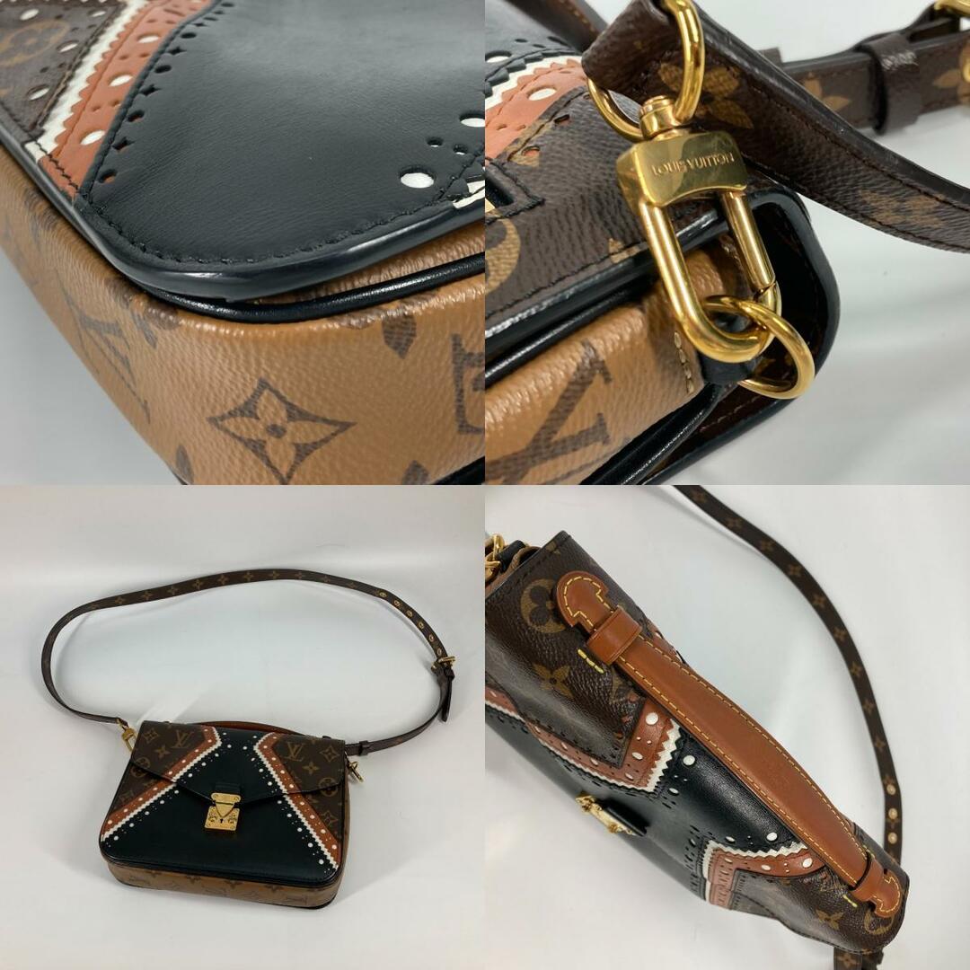 LOUIS VUITTON(ルイヴィトン)のルイヴィトン LOUIS VUITTON ポシェット メティスMM M43488 モノグラムリバース 2WAY ショルダーバッグ 斜め掛け カバン ハンドバッグ モノグラムリバースキャンバス ブラウン レディースのバッグ(ハンドバッグ)の商品写真