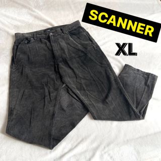 スキャナー(SCANNER)のスキャナー★コーデュロイ パンツ★ブラック★XL(その他)