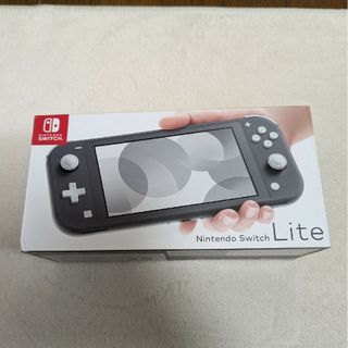 ニンテンドウ(任天堂)のNintendo Switch Liteグレー(家庭用ゲーム機本体)