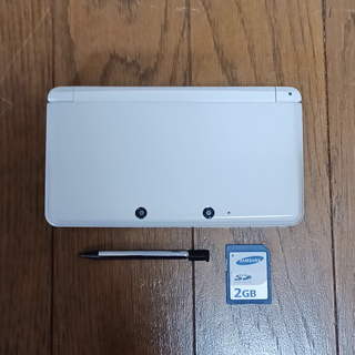 ニンテンドー3DS(ニンテンドー3DS)のニンテンドー3DS アイスホワイト 中古(携帯用ゲーム機本体)
