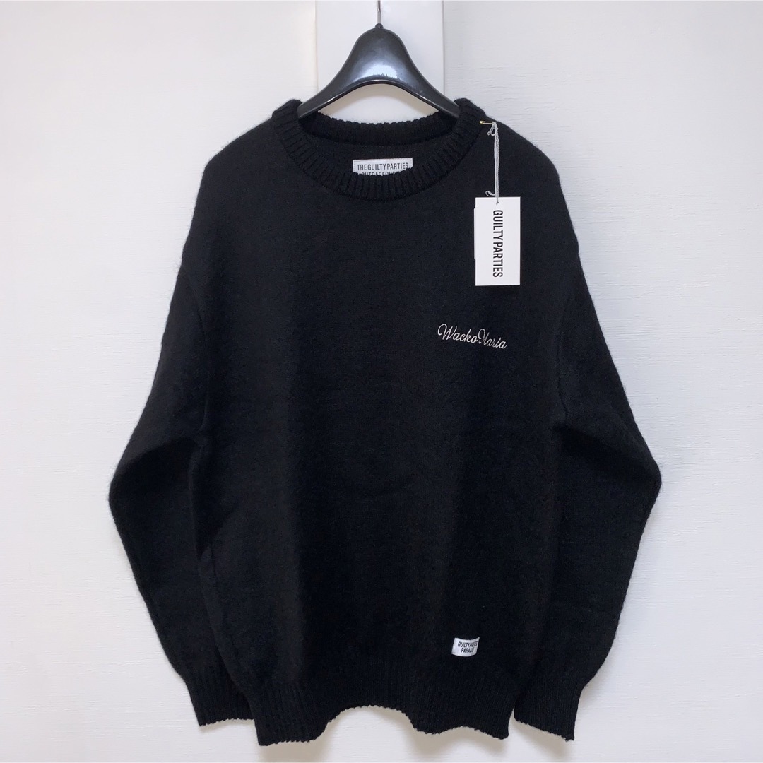 WACKO MARIA(ワコマリア)のL【WACKOMARIA】MOHAIR SWEATER／新品タグ付／送料込 メンズのトップス(ニット/セーター)の商品写真