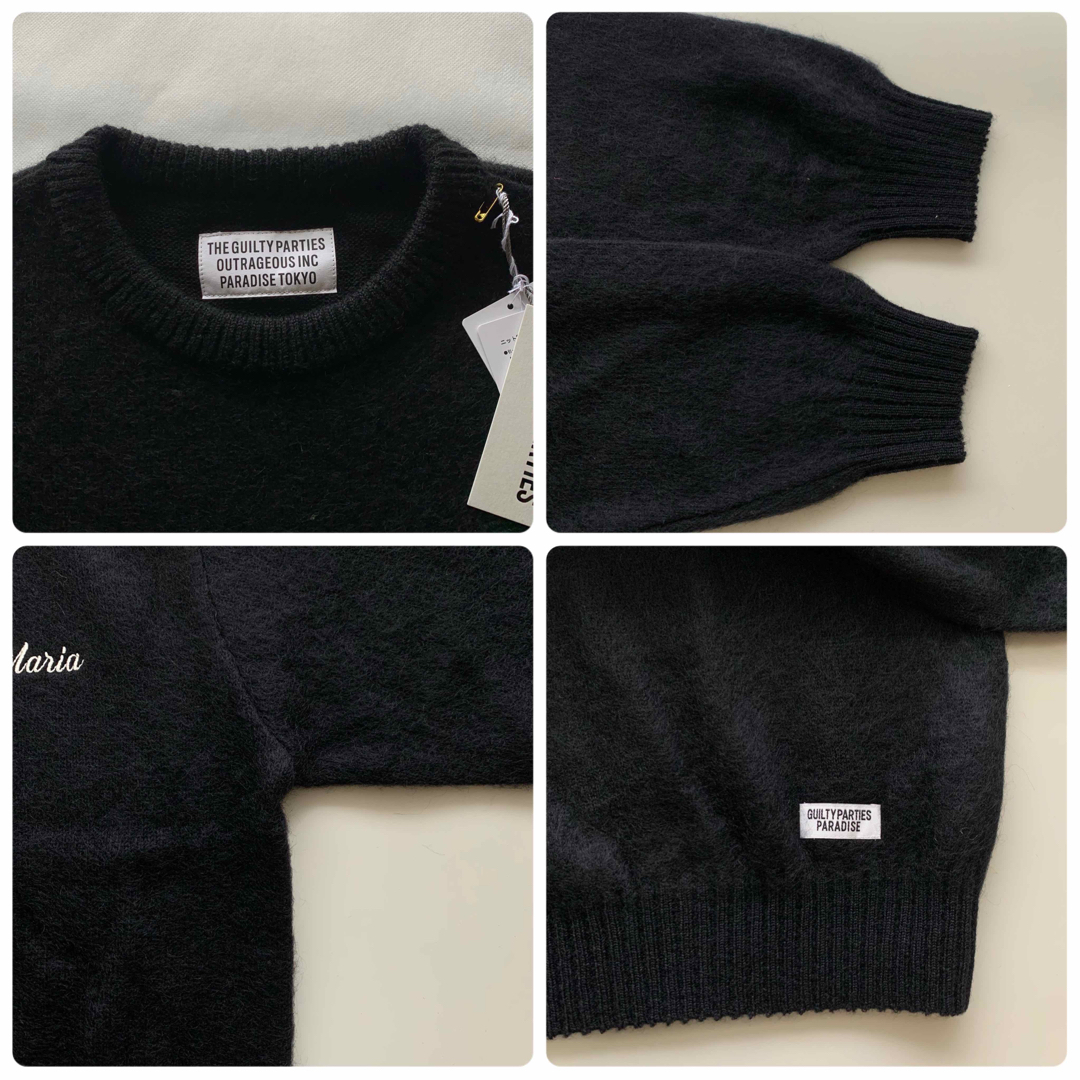 WACKO MARIA(ワコマリア)のL【WACKOMARIA】MOHAIR SWEATER／新品タグ付／送料込 メンズのトップス(ニット/セーター)の商品写真