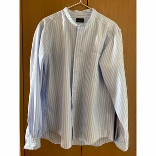 ユナイテッドアローズグリーンレーベルリラクシング(UNITED ARROWS green label relaxing)のオックスフォード　バンドカラーシャツ(シャツ)