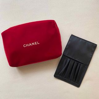 シャネル(CHANEL)の未使用 CHANEL シャネル メイクポーチ ブラシケース クリスマスコフレ(コフレ/メイクアップセット)