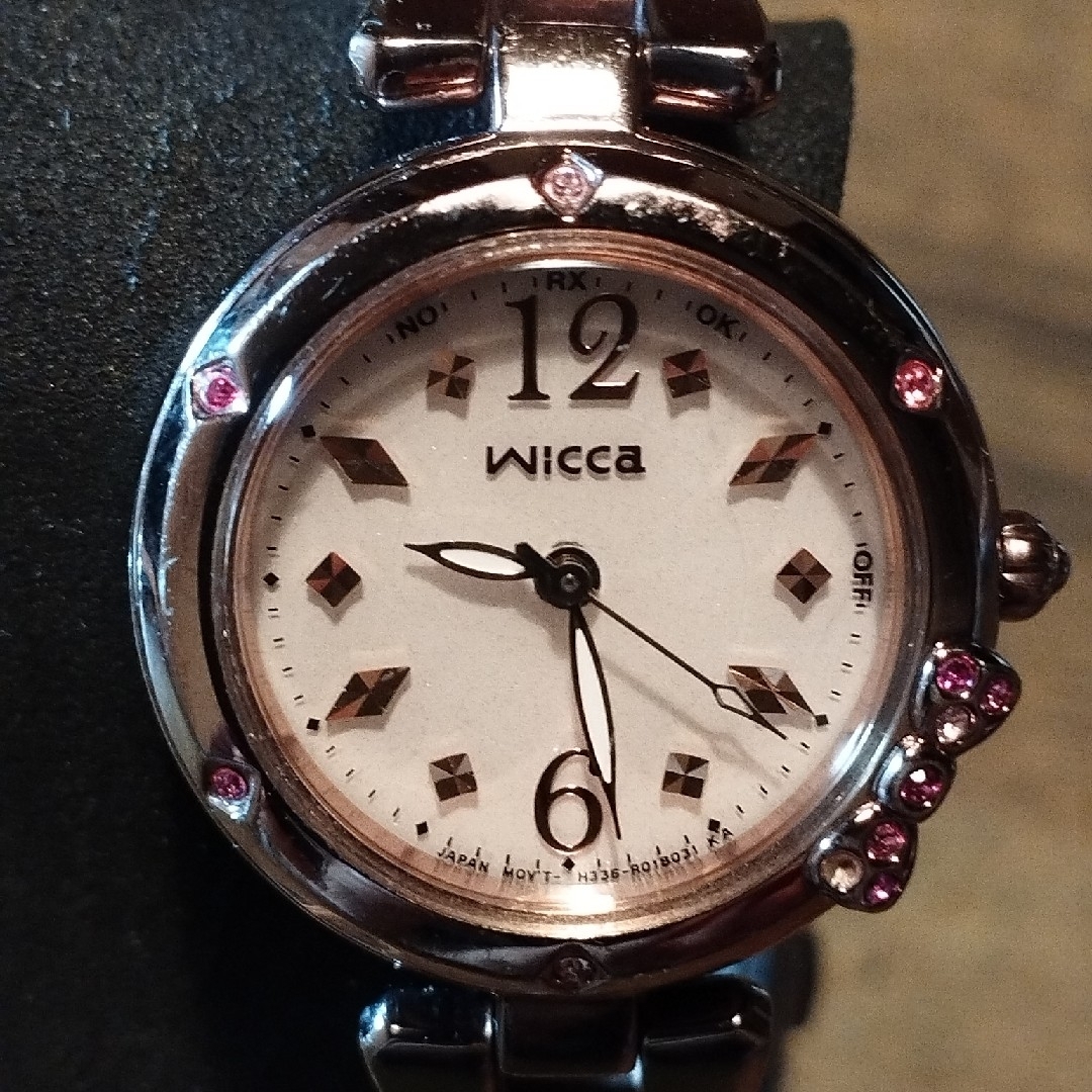 CITIZEN(シチズン)のAD24　シチズン・ウィッカ　ソーラー時計　稼働品 レディースのファッション小物(腕時計)の商品写真