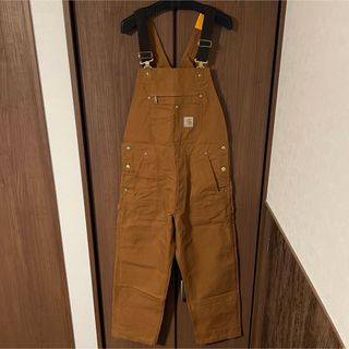 カーハート(carhartt)のカーハート ダック オーバーオール ブラウン 34 × 30 102776(サロペット/オーバーオール)