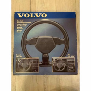 ボルボ(Volvo)の新品未使用 VOLVO 240 純正momoステアリング ボス 箱 取説付き(車種別パーツ)