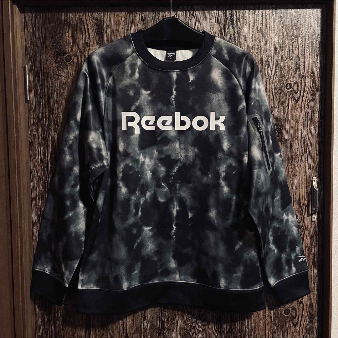 Reebok(リーボック)のReebok ジャージ スウェット シャツ L ストレッチ 裏起毛 リーボック メンズのトップス(スウェット)の商品写真