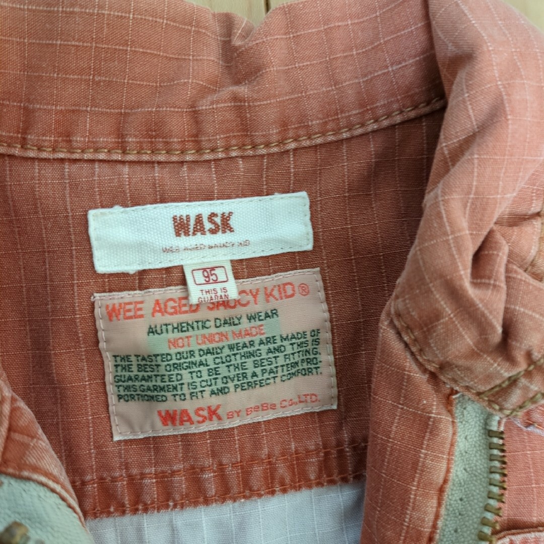 WASK(ワスク)の95 WASK　オーバーオール 95cm キッズ/ベビー/マタニティのキッズ服男の子用(90cm~)(その他)の商品写真