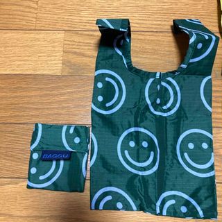 バグゥ(BAGGU)のBaggu miniサイズ　グリーン(エコバッグ)