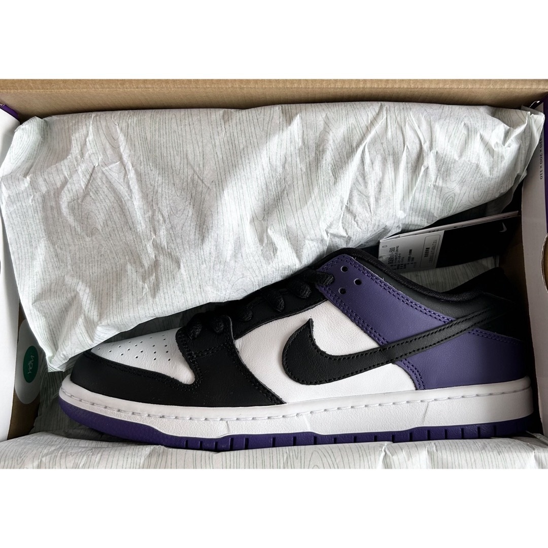 NIKE(ナイキ)のNIKE SB DUNK LOW COURT PURPLE メンズの靴/シューズ(スニーカー)の商品写真