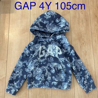 ベビーギャップ(babyGAP)のギャップ ベビーギャップ GAP パーカー プルオーバー 花柄 コラボ 植物(ジャケット/上着)