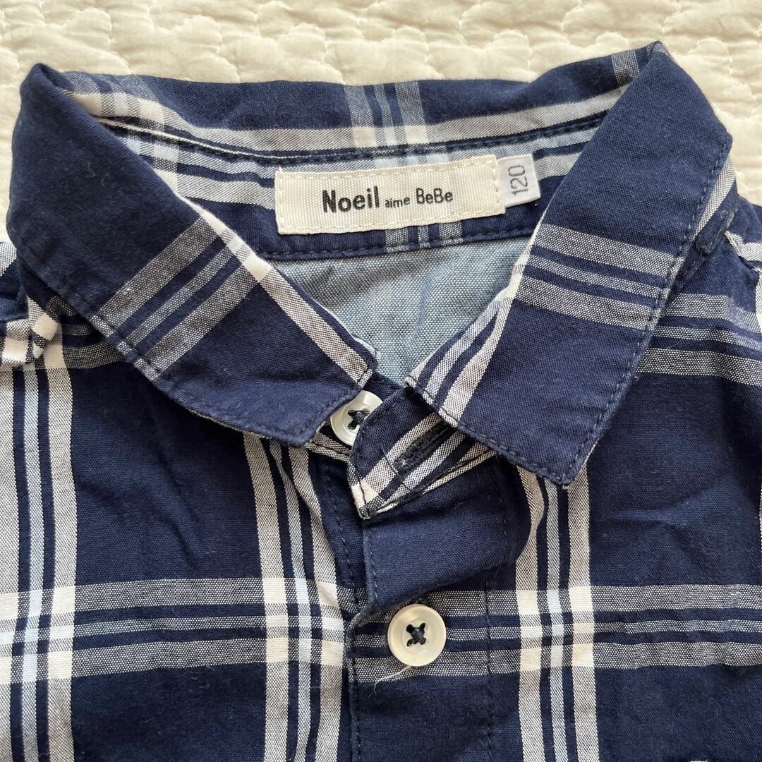 Noeil aime BeBe(ノイユエームべべ)のシャツ キッズ/ベビー/マタニティのキッズ服男の子用(90cm~)(ブラウス)の商品写真