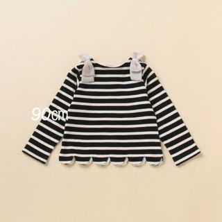 プティマイン(petit main)の新品♡petit main♡プティマイン♡肩リボン♡ボーダー/ラルフローレン/他(Tシャツ/カットソー)