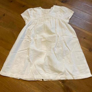 プチバトー(PETIT BATEAU)のプチバトー  白　ワンピース(ワンピース)