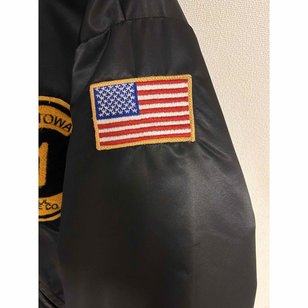 VINTAGE(ヴィンテージ)の【激レア】USA　消防士　ファイヤーマン ビックシルエット XL メンズのジャケット/アウター(ナイロンジャケット)の商品写真