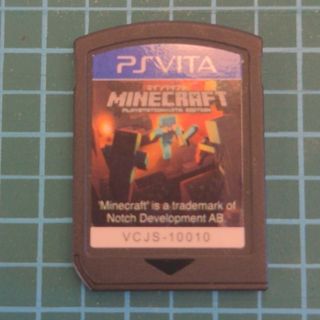 同梱あり　Minecraft： PlayStation Vita Edition(携帯用ゲームソフト)