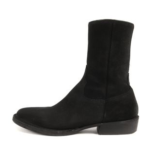 nonnative - NONNATIVE ノンネイティブ サイズ:26.0cm Rags McGREGOR ×OFFICINE CREATIVE スウェードレザー ペコスブーツ RANCHER ZIP UP BOOTS COW SUEDE ラグスマックレガー オフィチーネ クリエイティブ ブラック 40 コラボ シューズ 靴【メンズ】【中古】