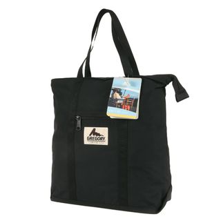 グレゴリー(Gregory)の新品 GREGORY グレゴリー SIERRA DESIGNS シェラデザインズ 60/40クロス トートバッグ TOTE BAG USA製 デッドストック ブラック 黒 アウトドア ブランド コラボ カバン【メンズ】(トートバッグ)