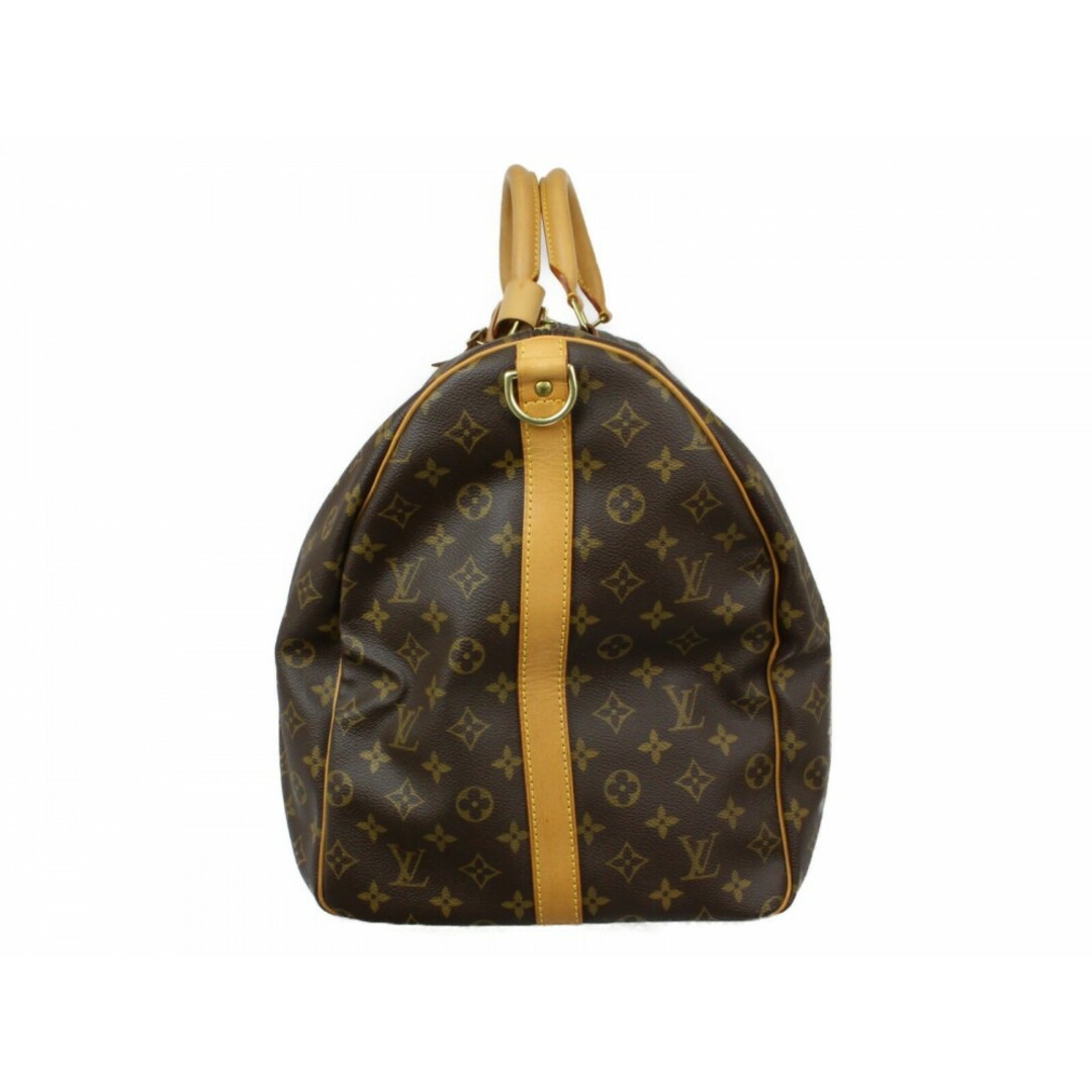 LOUIS VUITTON(ルイヴィトン)の【鍵、カデナあり】LOUIS VUITTON　ルイ・ヴィトン　キーポル・バンドリエール60　M41412　ボストンバッグ　旅行バッグ　モノグラム・キャンバス　ブラウン系　メンズ　レディース　ユニセックスギフト　プレゼント包装可　【中古】　松前R56号店 メンズのバッグ(ボストンバッグ)の商品写真