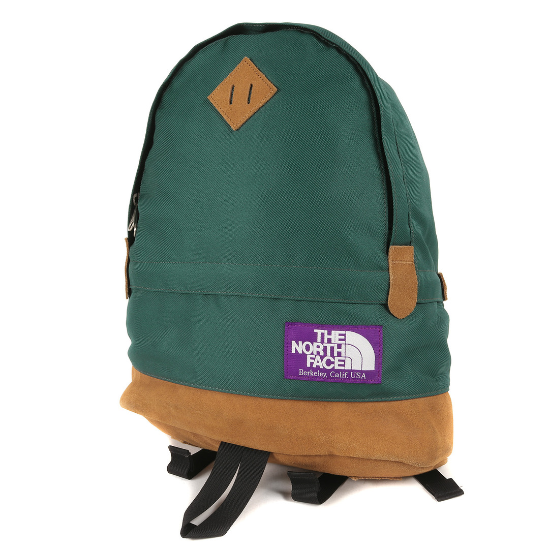 THE NORTH FACE(ザノースフェイス)のTHE NORTH FACE ノースフェイス バッグ スウェード コンビ デイパック リュック バックパック Medium Day Pack NN7889N グリーン アウトドア ブランド カバン【メンズ】【中古】 メンズのバッグ(バッグパック/リュック)の商品写真