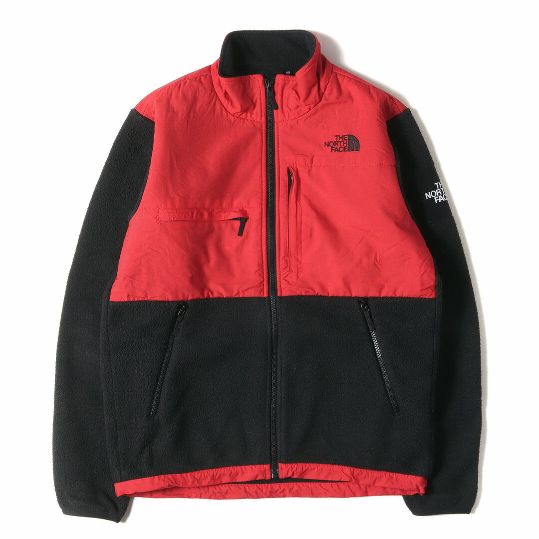 THE NORTH FACE(ザノースフェイス)のTHE NORTH FACE ノースフェイス ジャケット サイズ:XS フリース デナリ ジャケット Denali Jacket NA71951 ブラック レッド 黒赤 アウター ブルゾン 上着【メンズ】【中古】 メンズのジャケット/アウター(その他)の商品写真