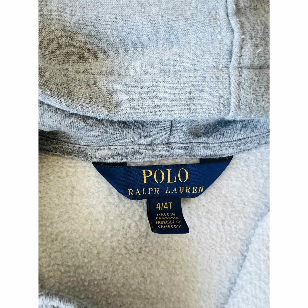 Ralph Lauren(ラルフローレン)のラルフローレンキッズパーカー4T キッズ/ベビー/マタニティのキッズ服男の子用(90cm~)(ジャケット/上着)の商品写真