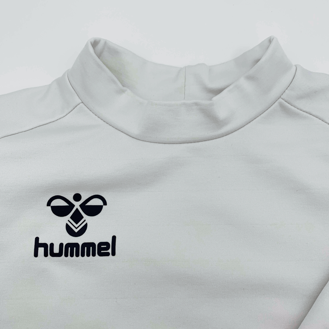 hummel(ヒュンメル)のアンダーシャツ　冬用　裏起毛　ヒュンメル　白　130 スポーツ/アウトドアのサッカー/フットサル(ウェア)の商品写真