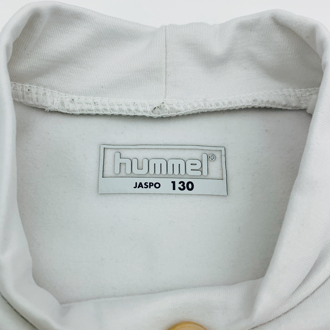 hummel(ヒュンメル)のアンダーシャツ　冬用　裏起毛　ヒュンメル　白　130 スポーツ/アウトドアのサッカー/フットサル(ウェア)の商品写真