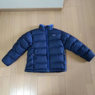 パタゴニア(patagonia)のpatagoniaパタゴニアキッズダウンM140サイズ使用品(ジャケット/上着)