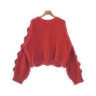 ステラマッカートニー(Stella McCartney)のSTELLA McCARTNEY ニット・セーター 42(M位) 赤 【古着】【中古】(ニット/セーター)