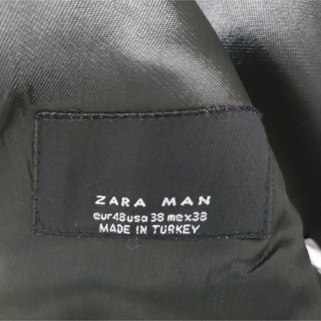 ZARA(ザラ)の【極美品】ZARA　ザラ　シングルスーツ　セットアップ　シルク混　光沢 メンズのスーツ(セットアップ)の商品写真