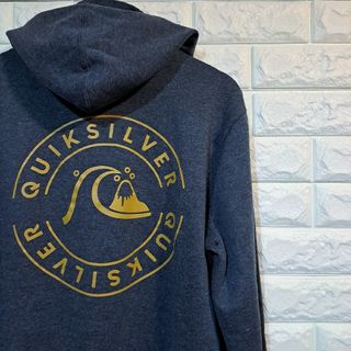 クイックシルバー(QUIKSILVER)の[QUIKSILVER] ブランドロゴ プルオーバー [裏フリース]L91345(パーカー)