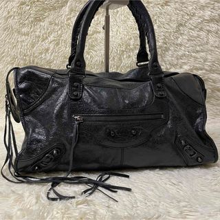 トラックトレーナー【美品】定価28万BALENCIAGA SHIFT BAG M 激レア