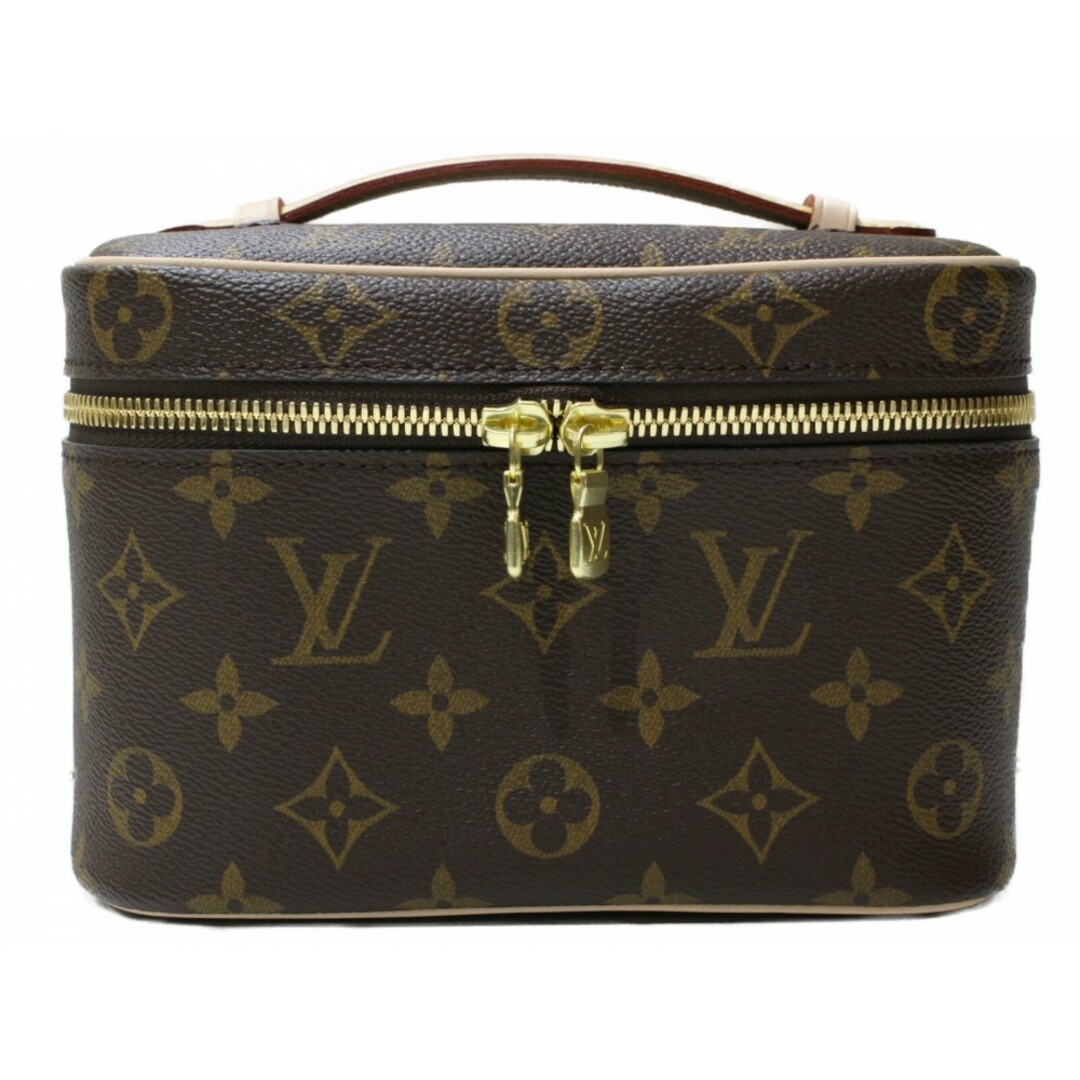 LOUIS VUITTON(ルイヴィトン)の【☆未使用品☆】【布袋あり】LOUIS VUITTON　ルイヴィトン　ニース・ミニ　M44495　バニティバッグ　化粧ポーチ　メイクポーチ　モノグラム　ブラウン　レディース　ギフト　プレゼント包装可【中古】松前R56号店 レディースのバッグ(その他)の商品写真