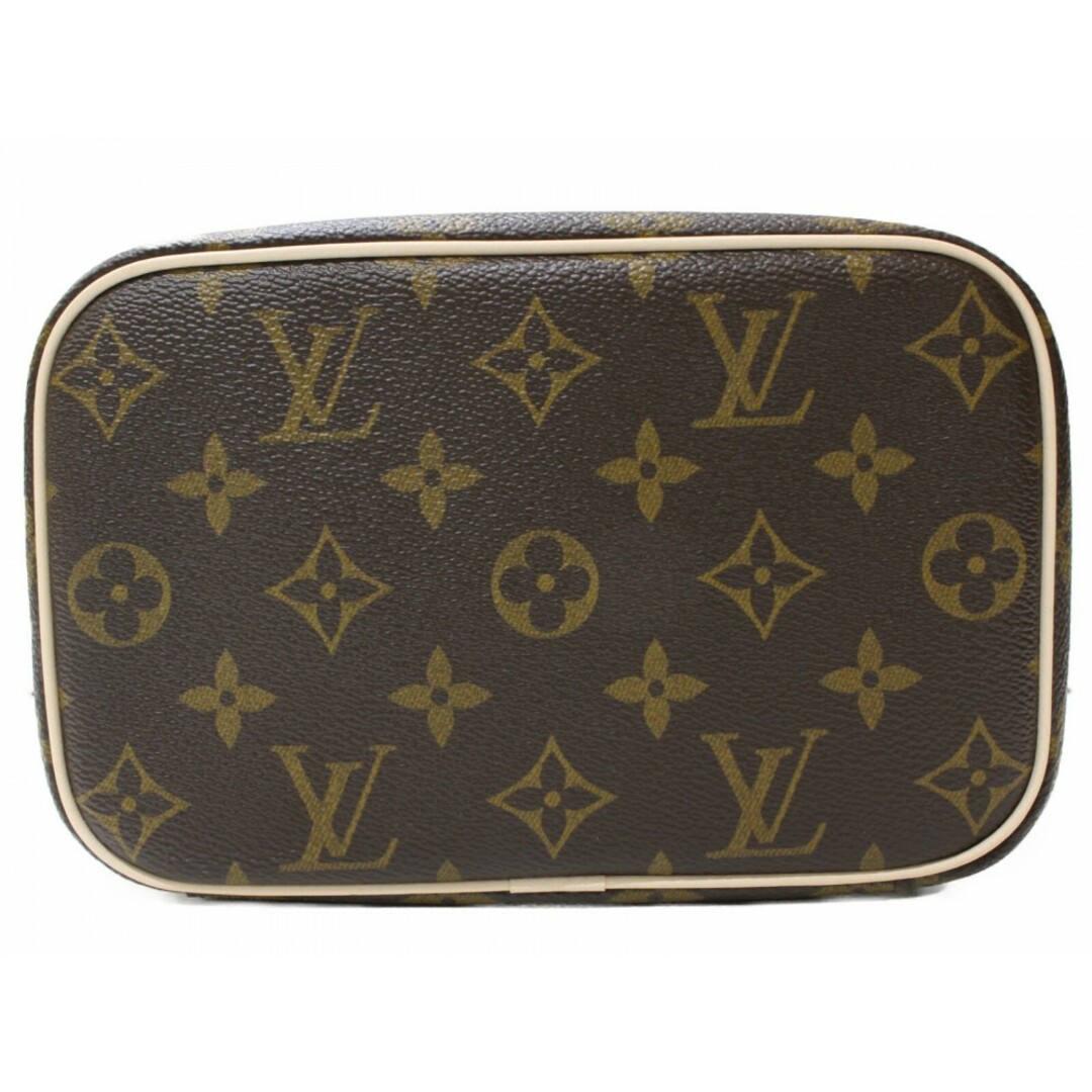 LOUIS VUITTON(ルイヴィトン)の【☆未使用品☆】【布袋あり】LOUIS VUITTON　ルイヴィトン　ニース・ミニ　M44495　バニティバッグ　化粧ポーチ　メイクポーチ　モノグラム　ブラウン　レディース　ギフト　プレゼント包装可【中古】松前R56号店 レディースのバッグ(その他)の商品写真