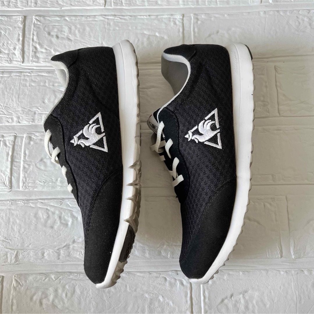 le coq sportif(ルコックスポルティフ)のルコック スポルティフ le coq sportif スニーカー 23.5 BK レディースの靴/シューズ(スニーカー)の商品写真