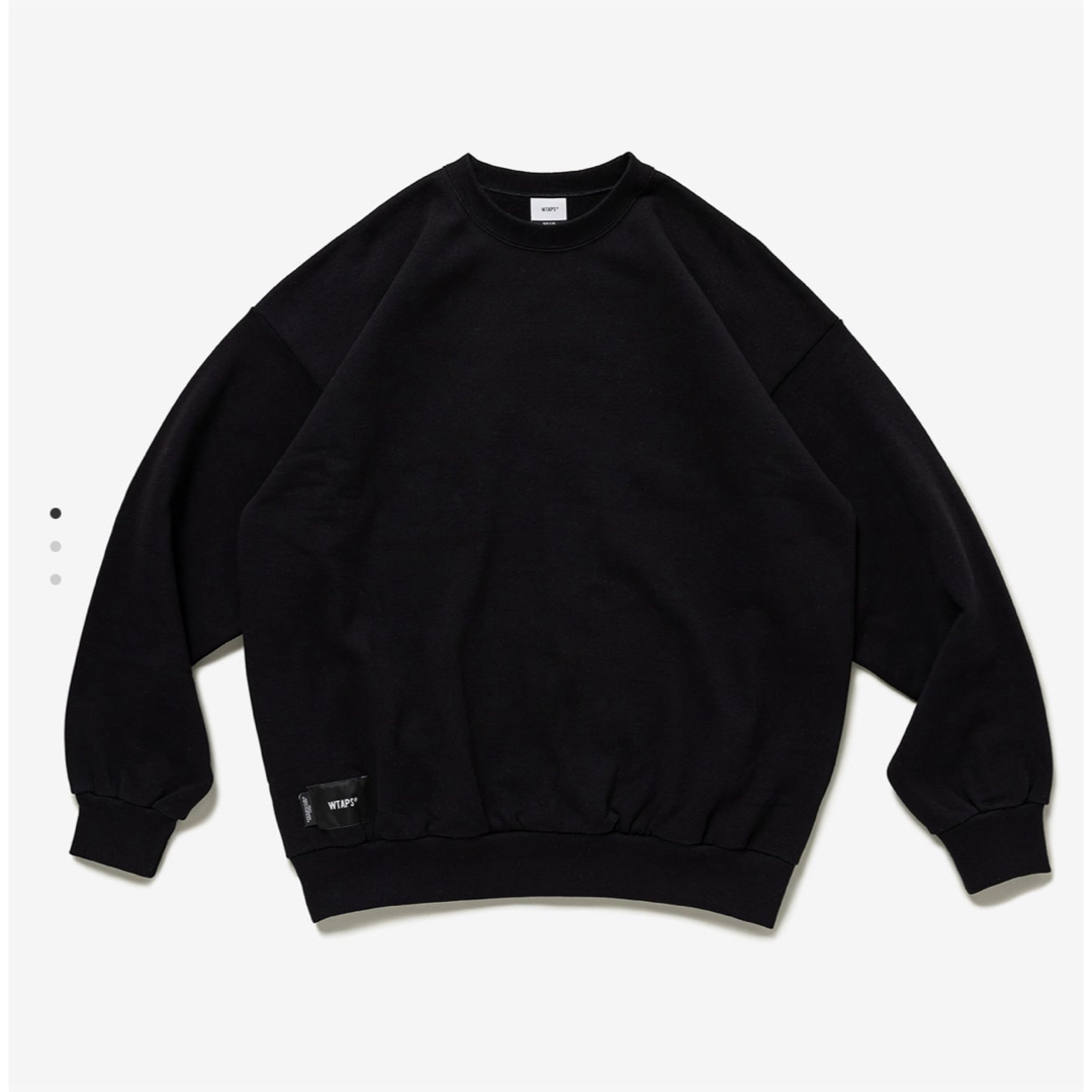 W)taps(ダブルタップス)のWTAPS 23FW FORTLESS SWEATER BLACK XLサイズ メンズのトップス(スウェット)の商品写真