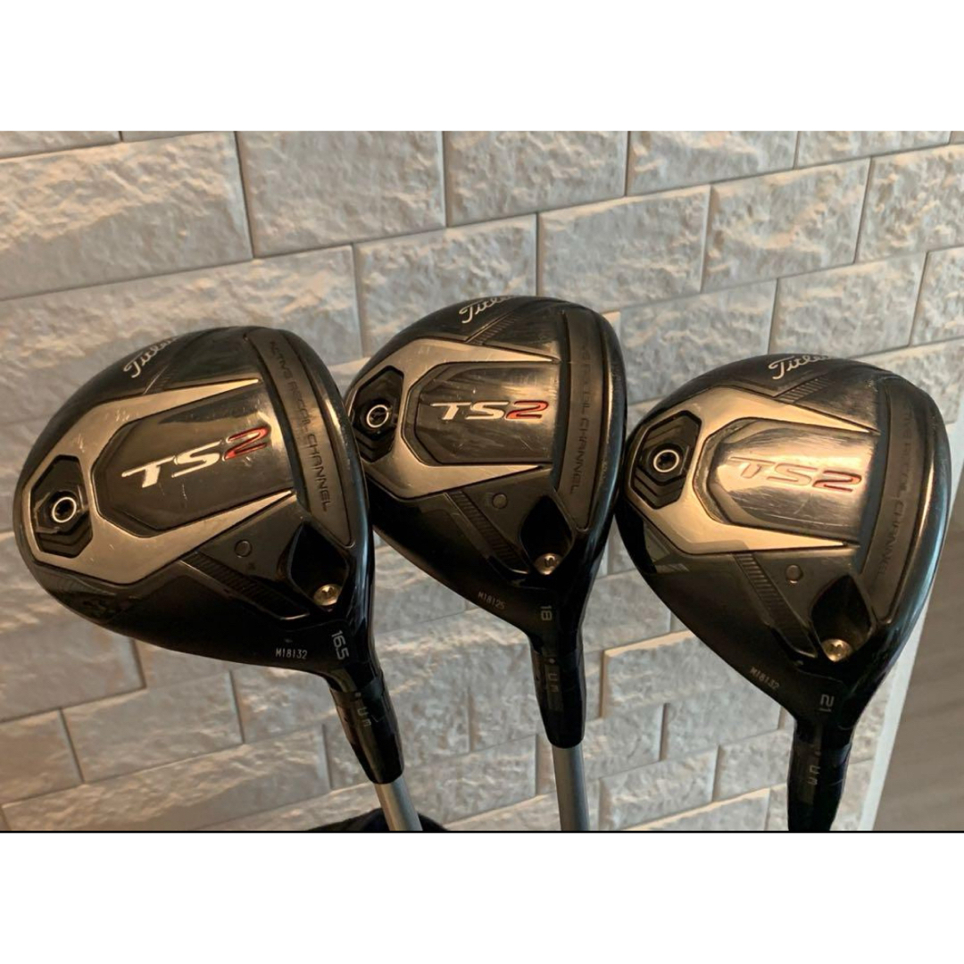 Titleist(タイトリスト)のタイトリスト TS2  セット16.5 18 21 シャフトSpeeder519 スポーツ/アウトドアのゴルフ(クラブ)の商品写真