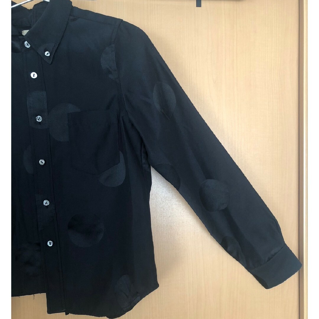 maturely / YIN-YANG Dot Joint Shirt レディースのトップス(シャツ/ブラウス(長袖/七分))の商品写真