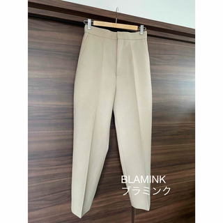 新品　BLAMINK チェックウールパンツ Drawer購入　定価99000円