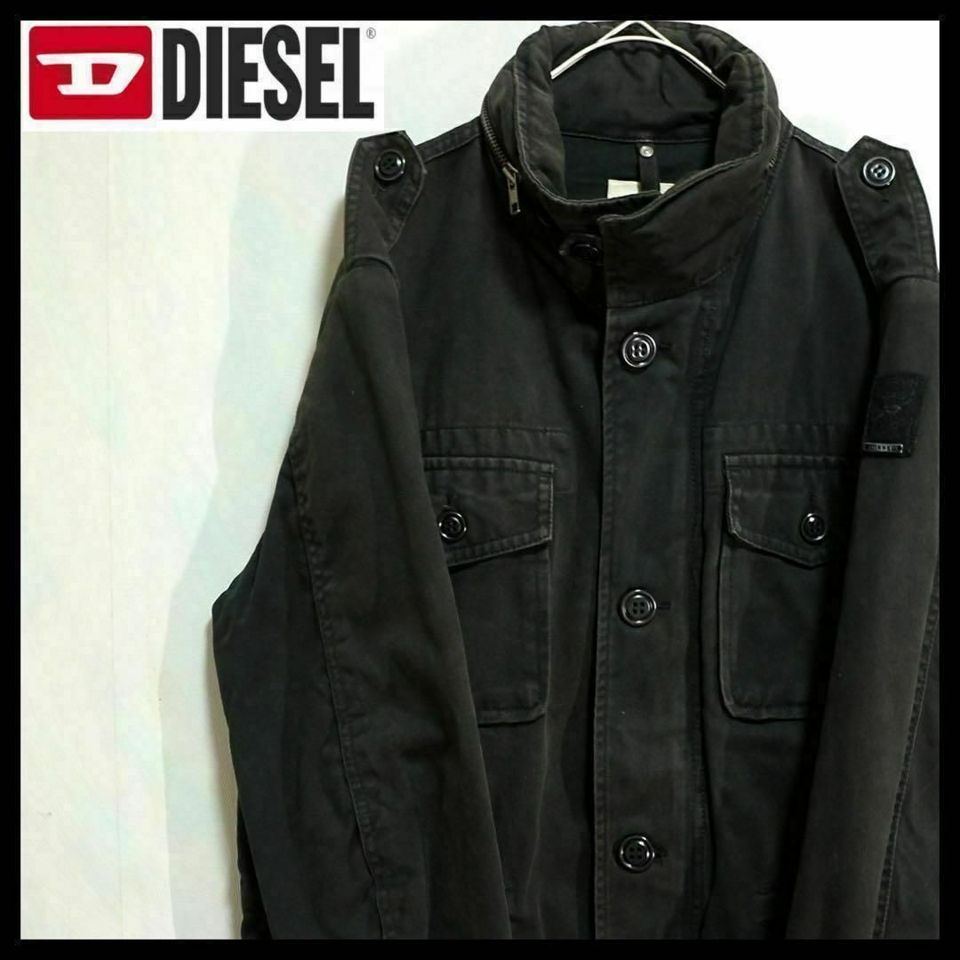 diesel パーカー　Lサイズ　アメカジ　ミリタリー　バイカー