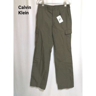 カルバンクライン(Calvin Klein)の【未使用、訳あり】カルバンクライン　チノパン　薄手　多ポケット(チノパン)