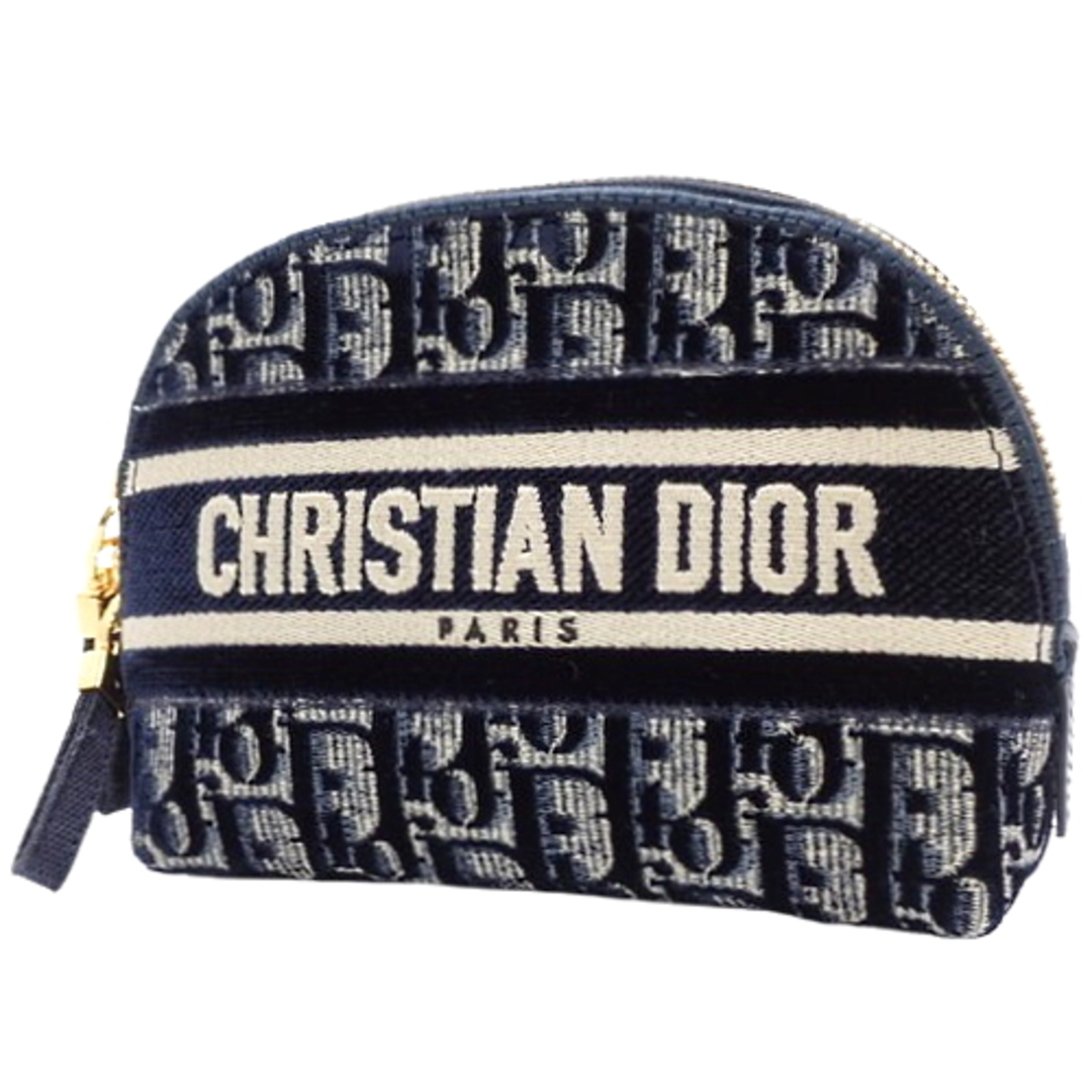 Christian Dior ディオール デニム トロッター コスメ ポーチ