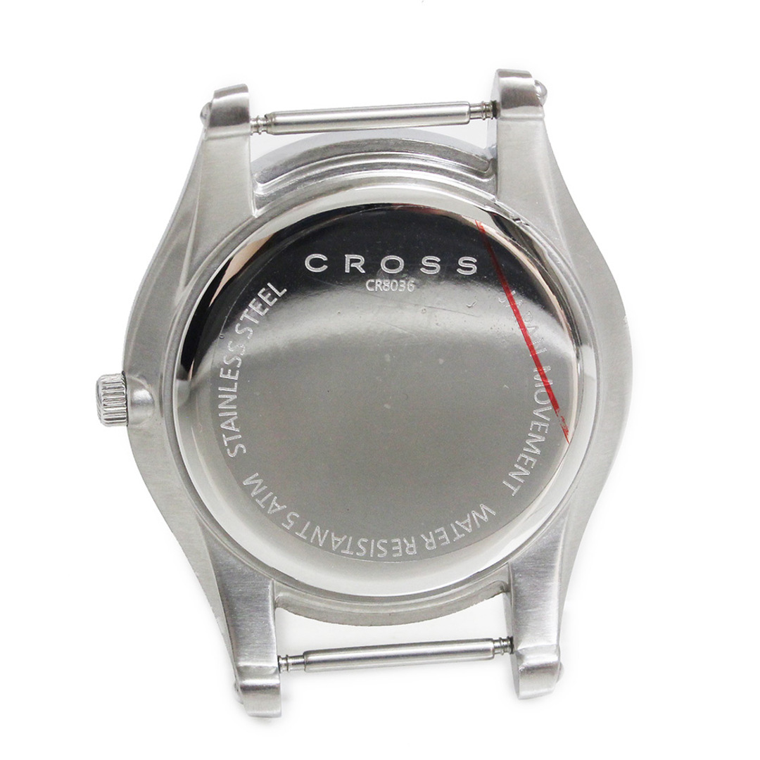 CROSS(クロス)のクロス ルシーダ LUCIDA クォーツ 選べるベルト付き 腕時計（ベルト代込）ネイビー シルバー CR8036-03 CROSS（新品・未使用品） メンズの時計(腕時計(アナログ))の商品写真
