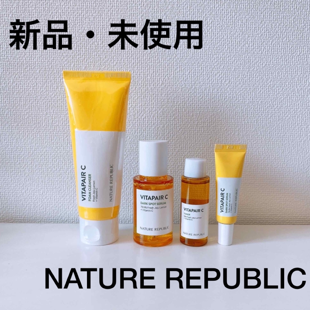 NATURE REPUBLIC(ネイチャーリパブリック)のネイチャーリパブリック ピタペアC セラム トナー フォームクレンザー コスメ/美容のスキンケア/基礎化粧品(美容液)の商品写真