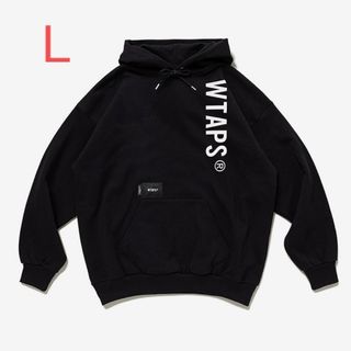 ダブルタップス(W)taps)のWTAPS SING/HOODY/COTTON 黒L ダブルタップス パーカー(パーカー)