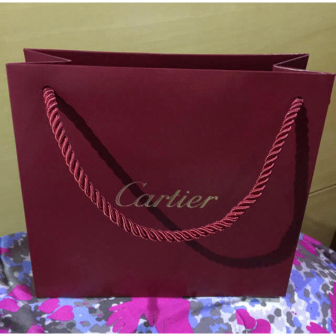 Cartier(カルティエ)の【カルティエ】袋★ショッパー★紙袋★ショップ袋 レディースのバッグ(ショップ袋)の商品写真