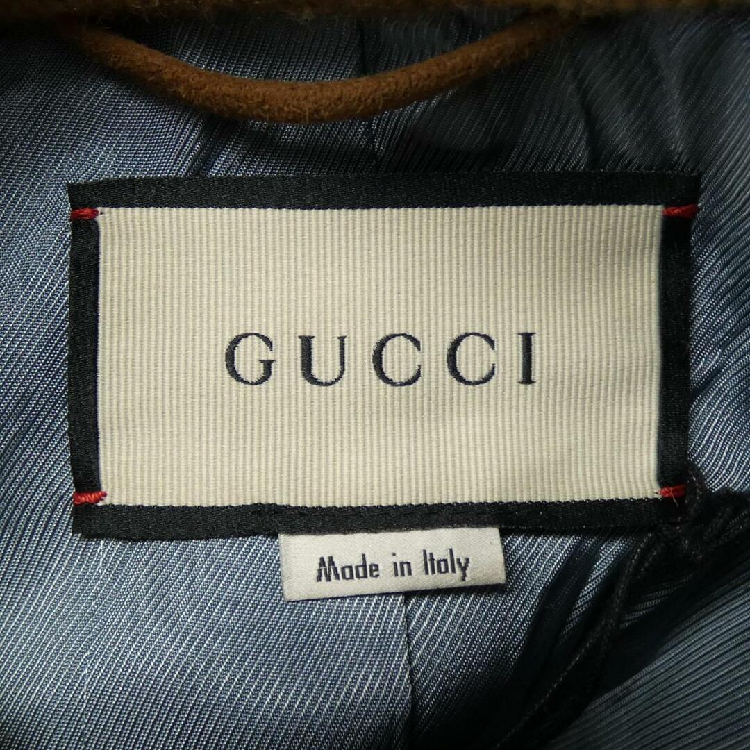 Gucci(グッチ)のグッチ GUCCI レザージャケット メンズのジャケット/アウター(テーラードジャケット)の商品写真