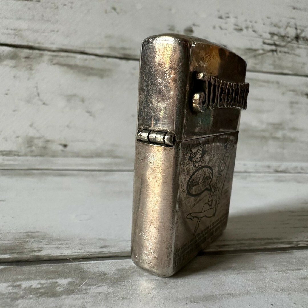 ZIPPO(ジッポー)のレア 希少 ジャグラー ガール zippo ジッポー パチスロ スロット メンズのファッション小物(タバコグッズ)の商品写真